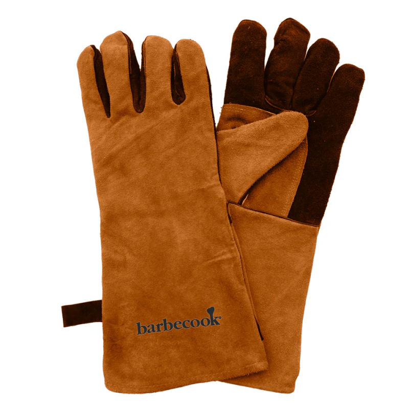 Gants en cuir souple pour barbecue